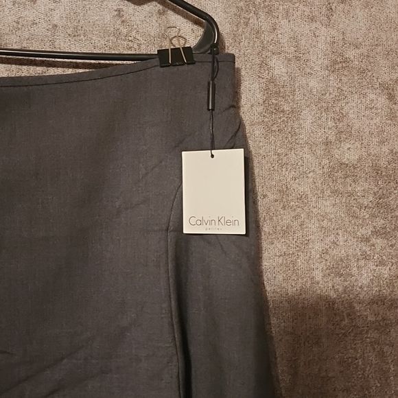 Calvin Klein Petite Flared Skirt - Picture 3 of 6